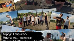 Сбор участников 100-дневного воркаута [11] + Открытая воркаут-тренировка на турниках и брусьях (Егорьевск)